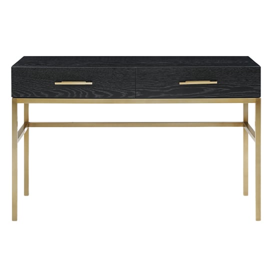 Product photograph of Talor Wooden Dressing Table With 2 Drawers In Wenge from Furniture in Fashion