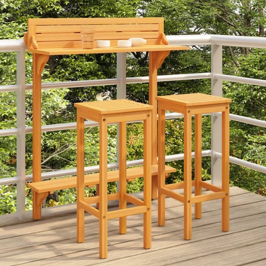 Tamia Wooden Balcony Bar Table With 2 Stools In Natural_1