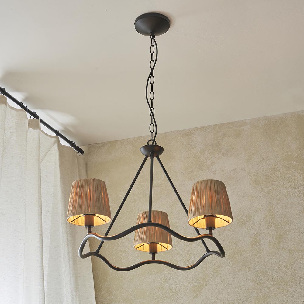 Walhalla Large Tiffany Glass Flush Ceiling Light In Multicolour