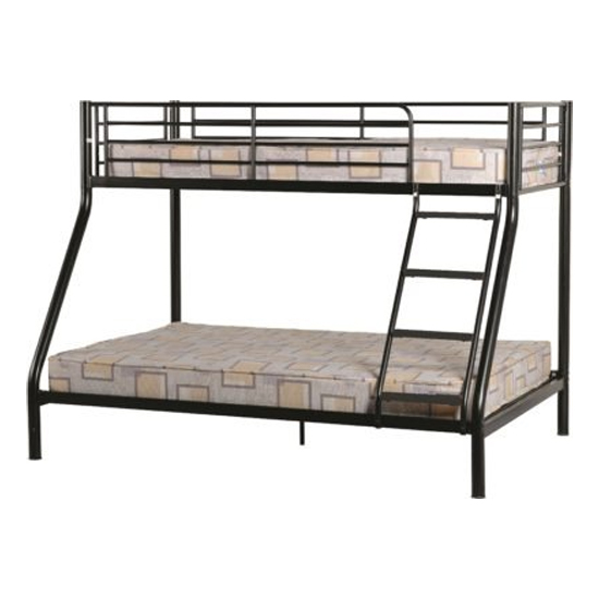 Photo of Tendon metal triple sleeper bunk bed in black