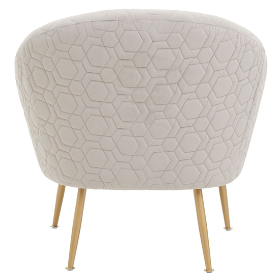 Tanya Velvet Occasional Chair With Gold Metal Legs In Natural_4