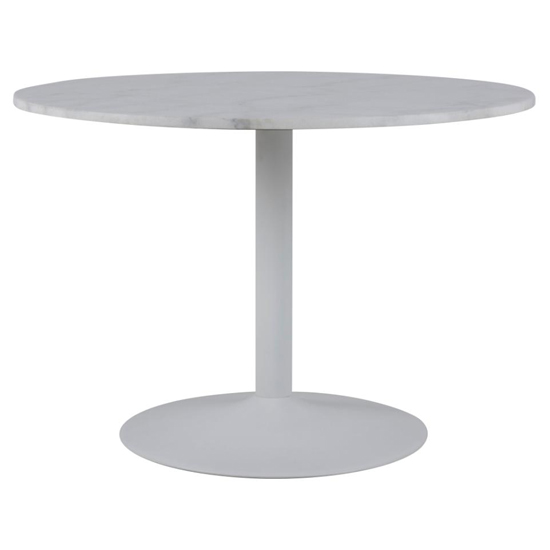 Taraji Marble Dining Table With White Base In Guangxi White_2