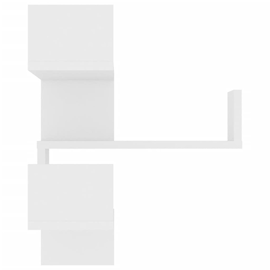 Tasya Wooden Corner Wall Shelf In White_4