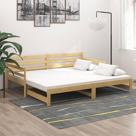 Tatiana Solid Pinewood Pull-Out Single Day Bed In Natural_2