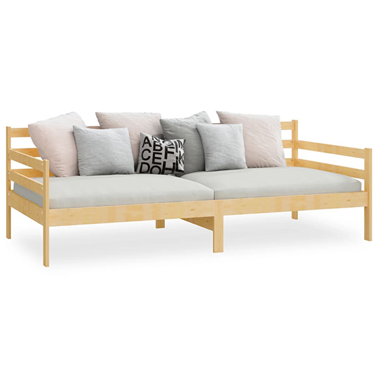 Tatiana Solid Pinewood Single Day Bed In Natural