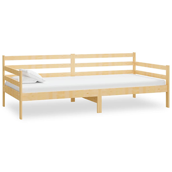 Tatiana Solid Pinewood Single Day Bed In Natural