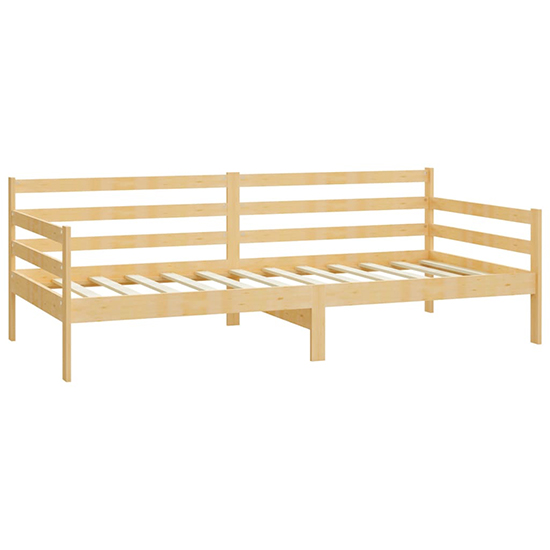 Tatiana Solid Pinewood Single Day Bed In Natural