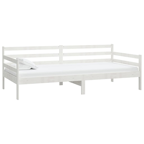 Tatiana Solid Pinewood Single Day Bed In White_3
