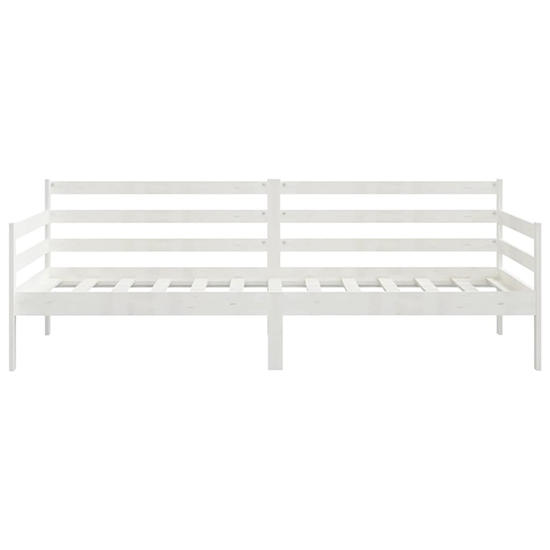 Tatiana Solid Pinewood Single Day Bed In White_5