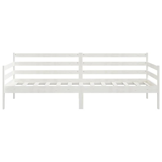 Tatiana Solid Pinewood Single Day Bed In White