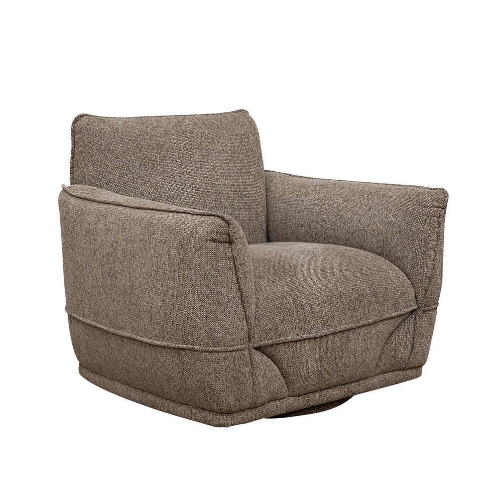 Tavion Fabric Sofa Suite in Pebble