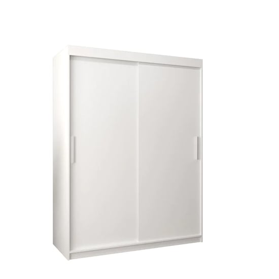 Tavira Wooden Wardrobe 2 Sliding Doors 150cm In White