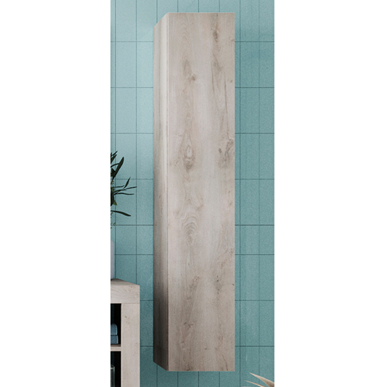 Read more about Taylor wooden bathroom storage cabinet with 1 door in pino