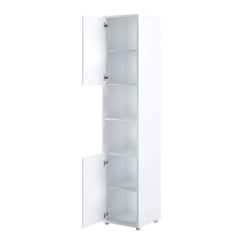 Teaneck High Gloss Storage Cabinet With 2 Doors In White