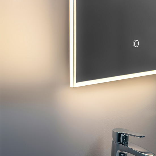 Tec LED Colour Changing Technology Bathroom Mirror In Clear_3