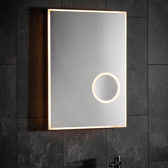 Tec LED Colour Changing Technology USB Bathroom Mirror In Clear_1