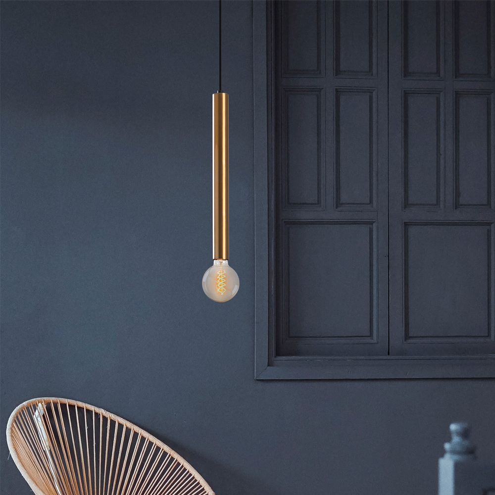 Tempo Large Metal Ceiling Pendant Light in Vintage