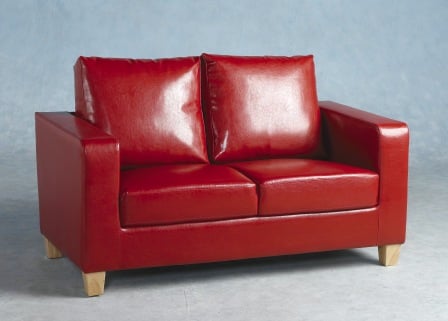 tempo two seater red - Finding A Great Sofa For Small Spaces