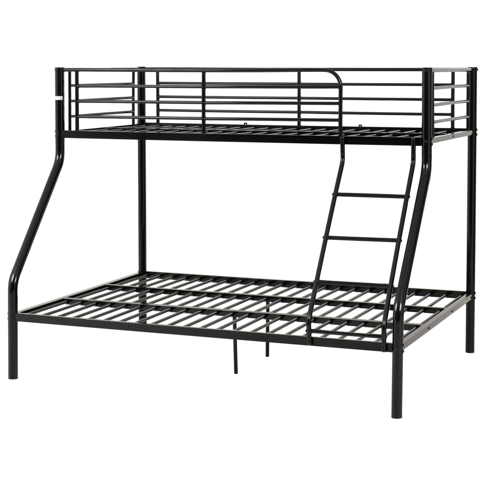Tendon Metal Triple Sleeper Bunk Bed In Black