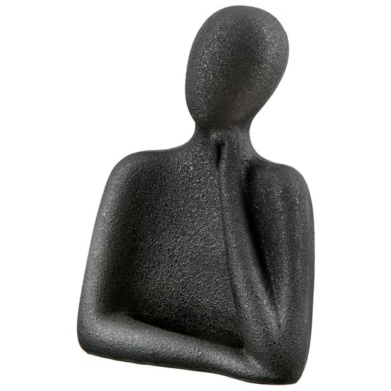 Terrell Polyresin Reflection Sculpture In Black
