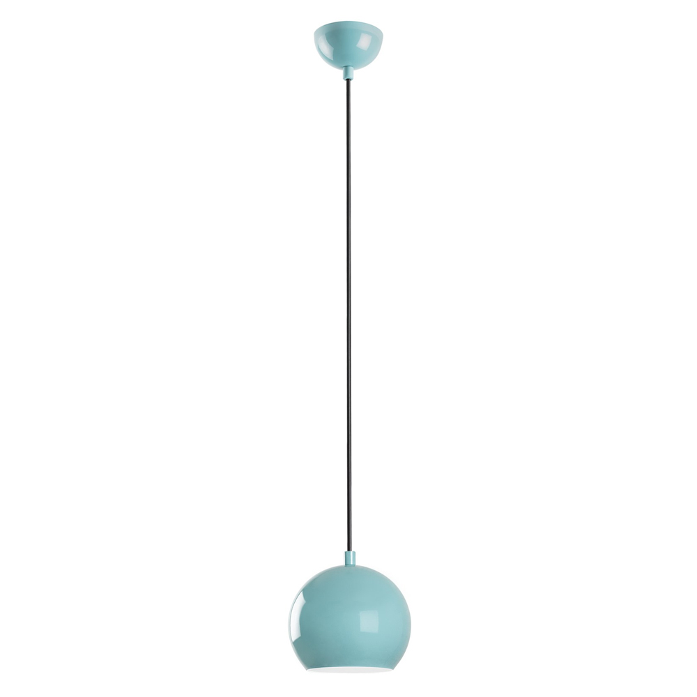 Tigris Metal Ceiling Pendant Light in Turquoise