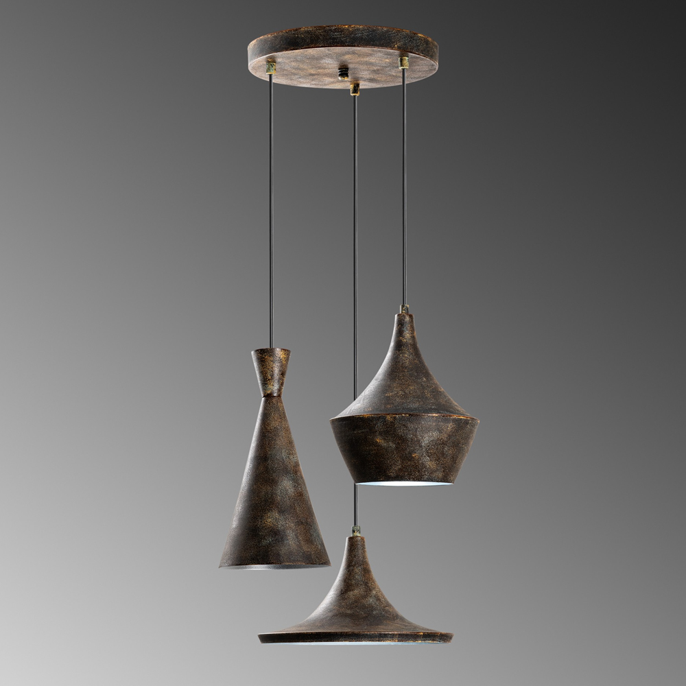 Tom Metal Ceiling Pendant Light in Antiquation