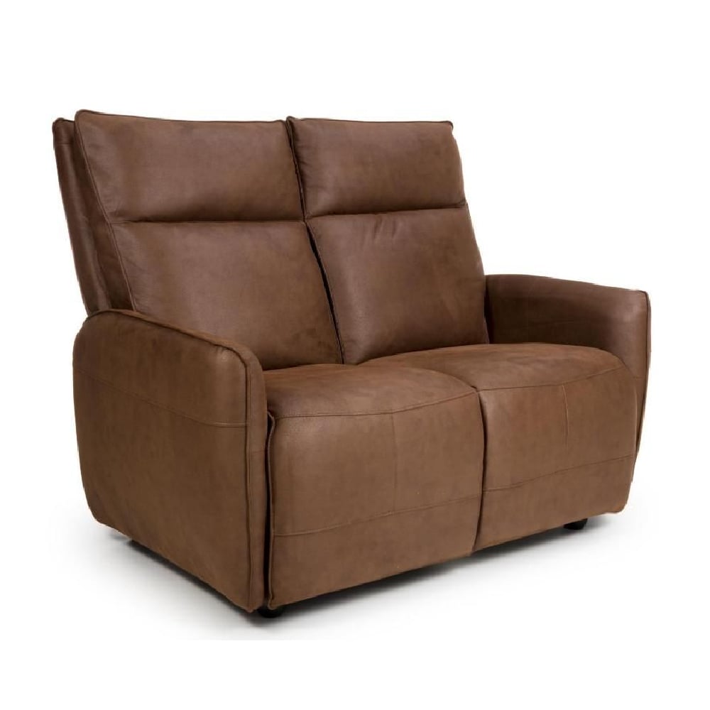 Read more about Tooele leather 2 seater sofa in brown