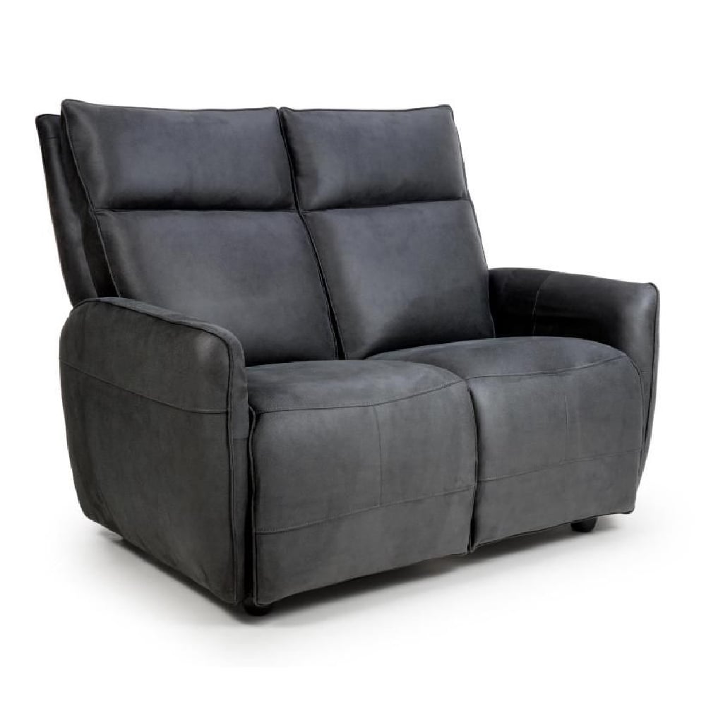 Read more about Tooele leather 2 seater sofa in slate