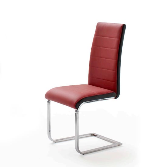 Red Leather Dining Chairs: 5 Reasons To Have Them In Your Room top red black leather dining chair - Red Leather Dining Chairs: 5 Reasons To Have Them In Your Room