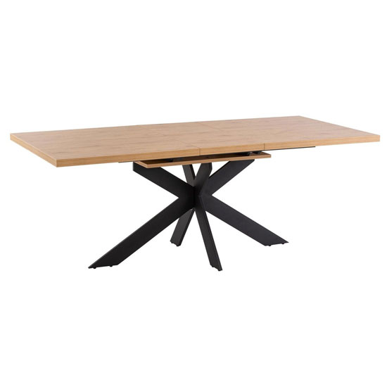 Toronto Wooden Extending Dining Table In Oak Furniture in Fashion