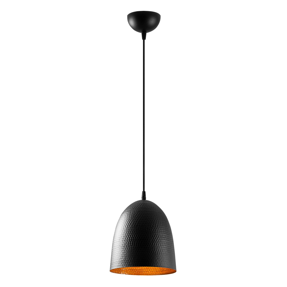 Trendline Large Metal Ceiling Pendant Light in Black