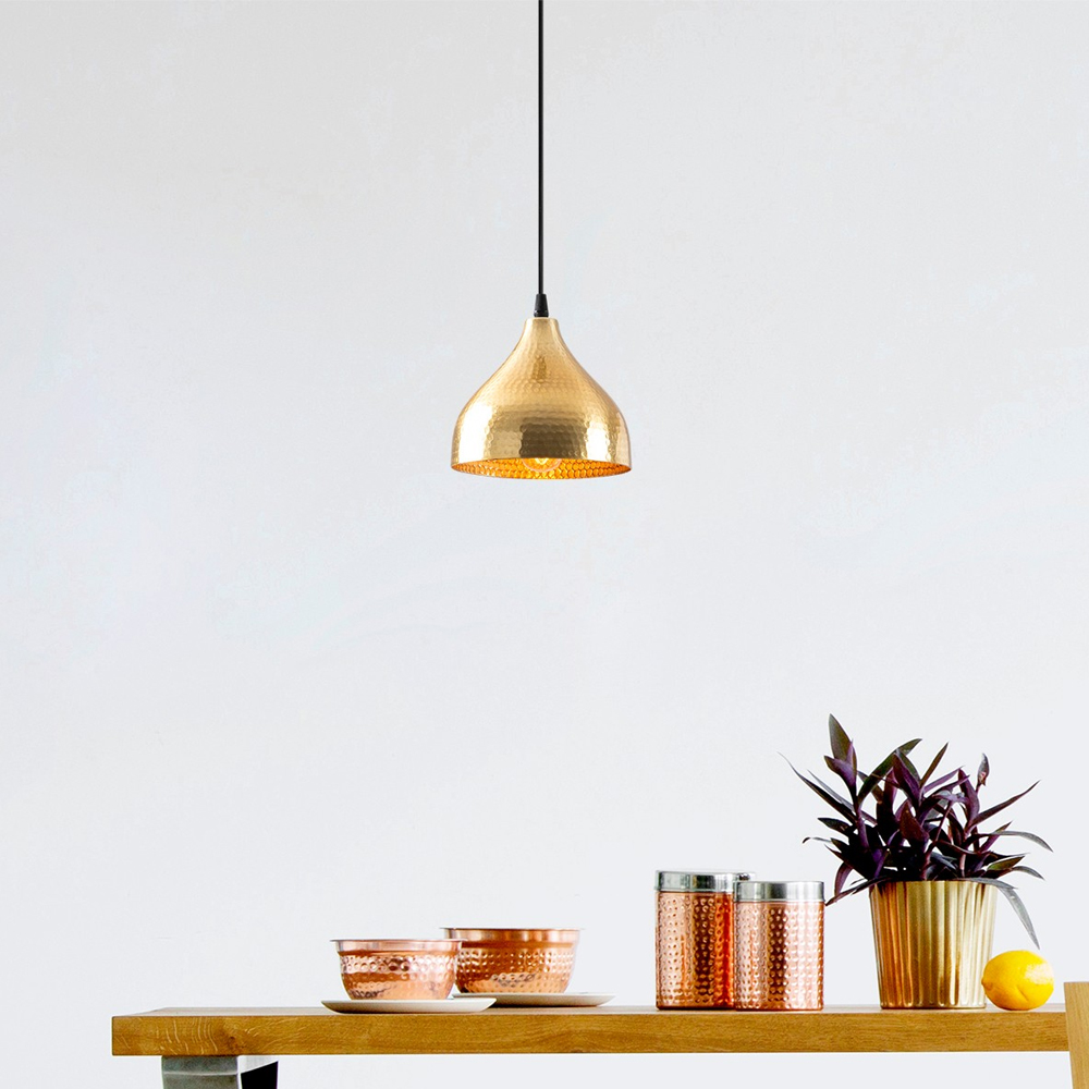Trendline Metal Ceiling Pendant Light in Gold
