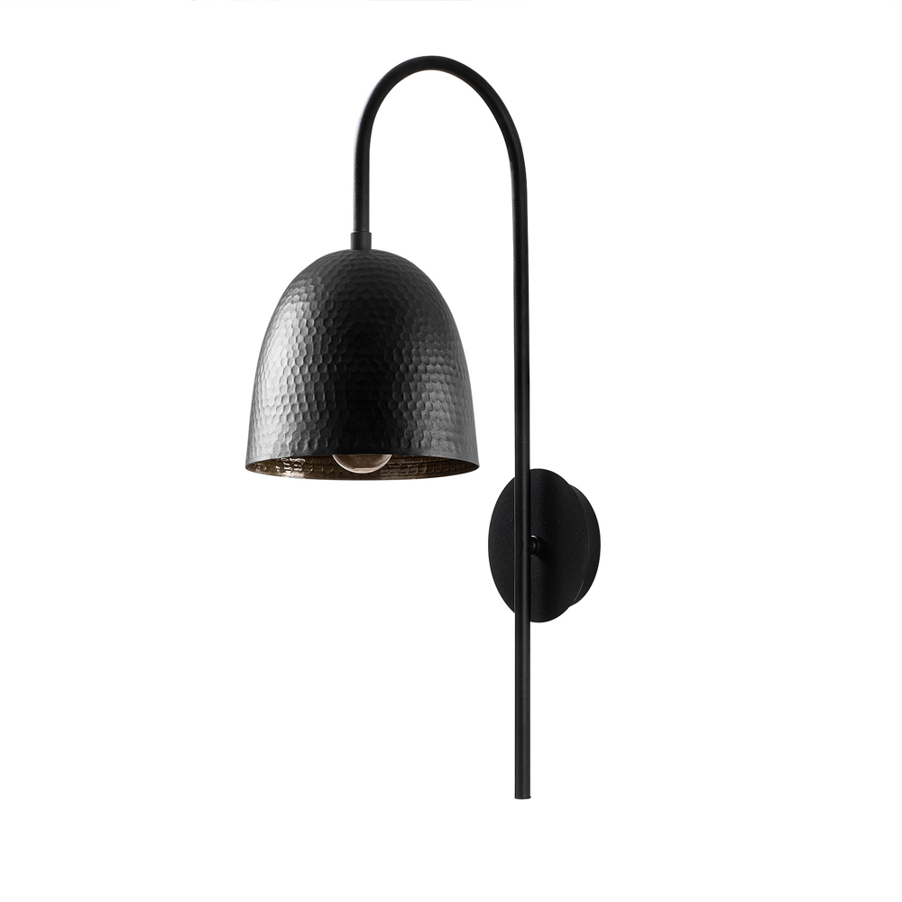Trendline Metal Wall Light in Black