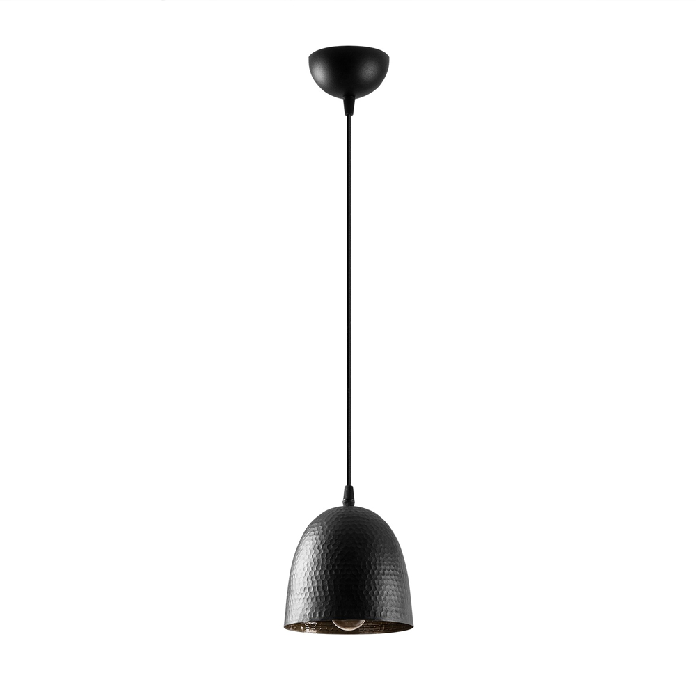 Trendline Small Metal Ceiling Pendant Light in Black