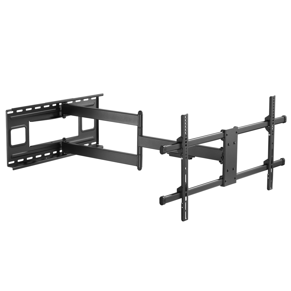 Trent 80" Metal Swivel Wall TV Bracket in Black