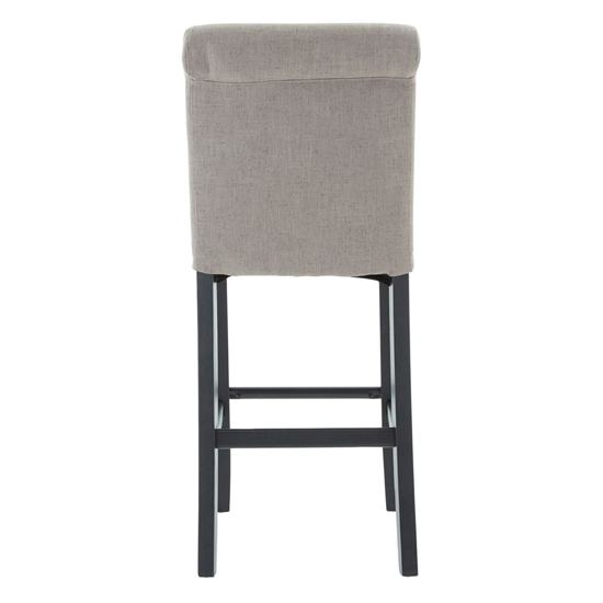 Trento Upholstered Natural Fabric Bar Chairs In A Pair_5