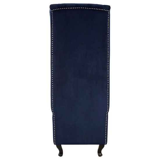 Trento Tall Upholstered Velvet Porter Chair In Midnight Blue_3