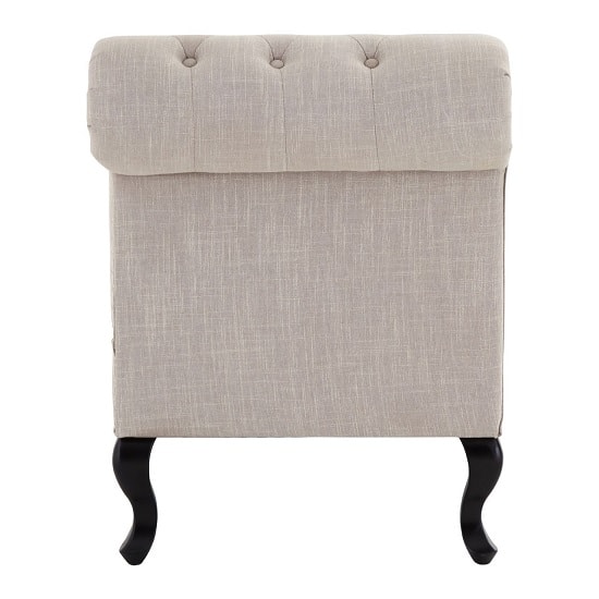 Trento Chaise Lounge Right Arm In Natural Linen And Stud Details_4