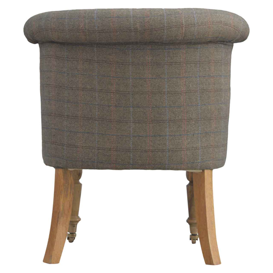 Trenton Fabric Upholstered Accent Chair In Petite Multi Tweed_5
