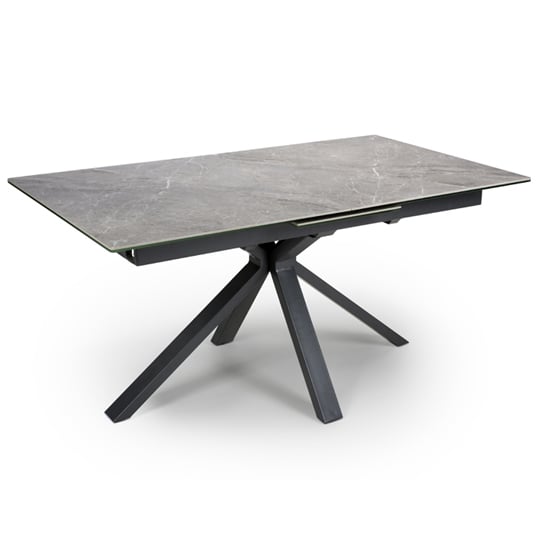 Treviso Ceramic Dining Table In Grey Furniture in Fashion