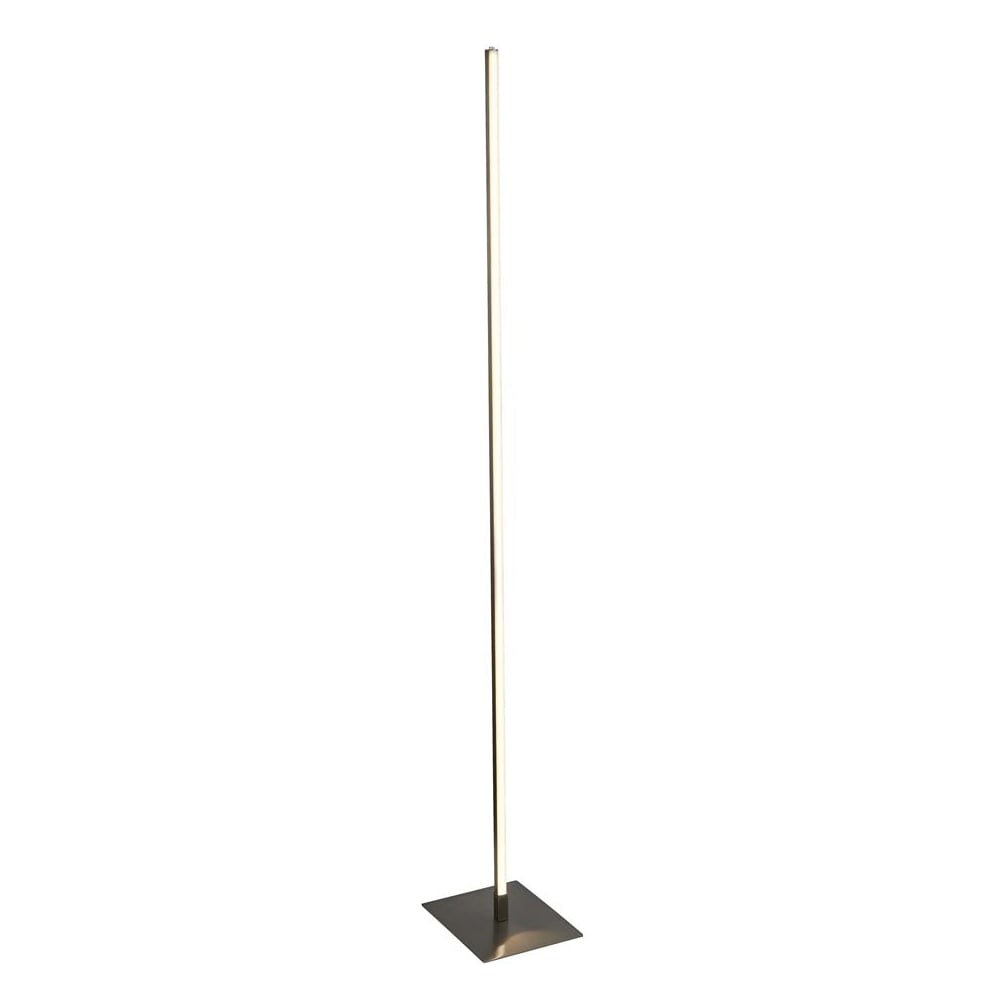 Read more about Tribeca led floor lamp in satin silver