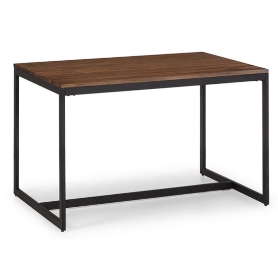 Tacita Rectangular Wooden Dining Table In Walnut