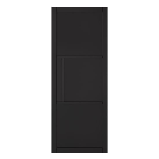 Product photograph of Tribeca Solid 1981mm X 686mm Internal Door In Black from Furniture in Fashion