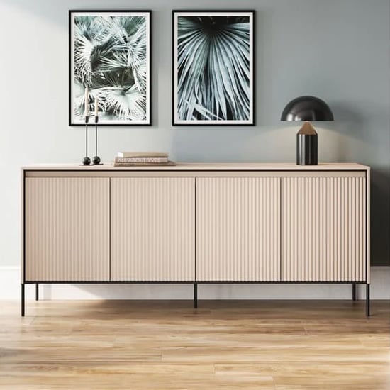 Beige sideboard on sale