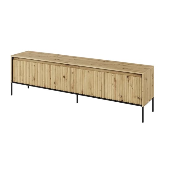 Read more about Trier wooden tv stand large with 4 doors in artisan oak