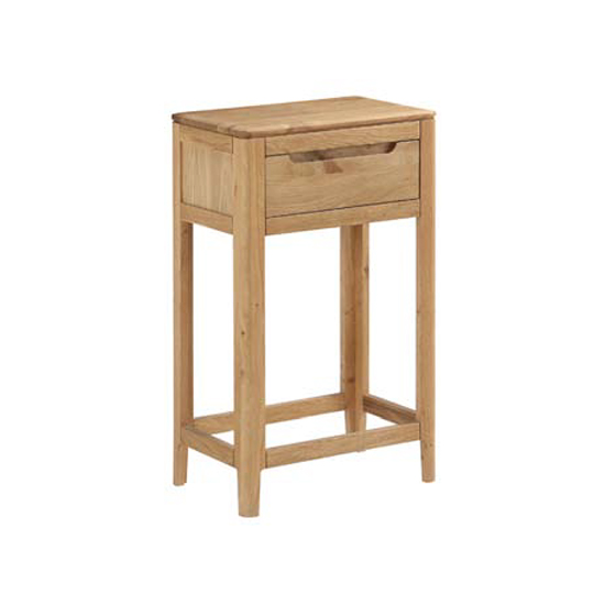 Trimble Medium Console Table In Oak With 1 Drawer_2