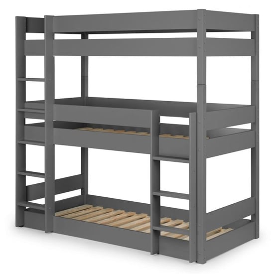 Trio Wooden Bunk Bed In Anthracite_2