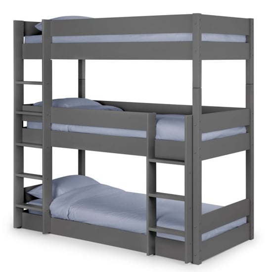 Trio Wooden Bunk Bed In Anthracite_5