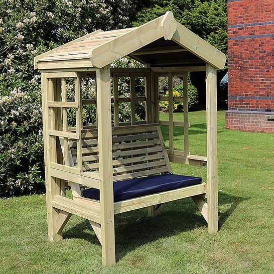 Tromin Wooden Cottage 2 Seater Arbour_4