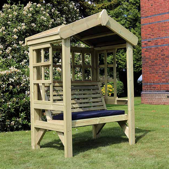 Tromin Wooden Cottage 2 Seater Arbour_5